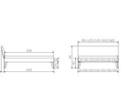 Holzbett HASENA CAPRILE