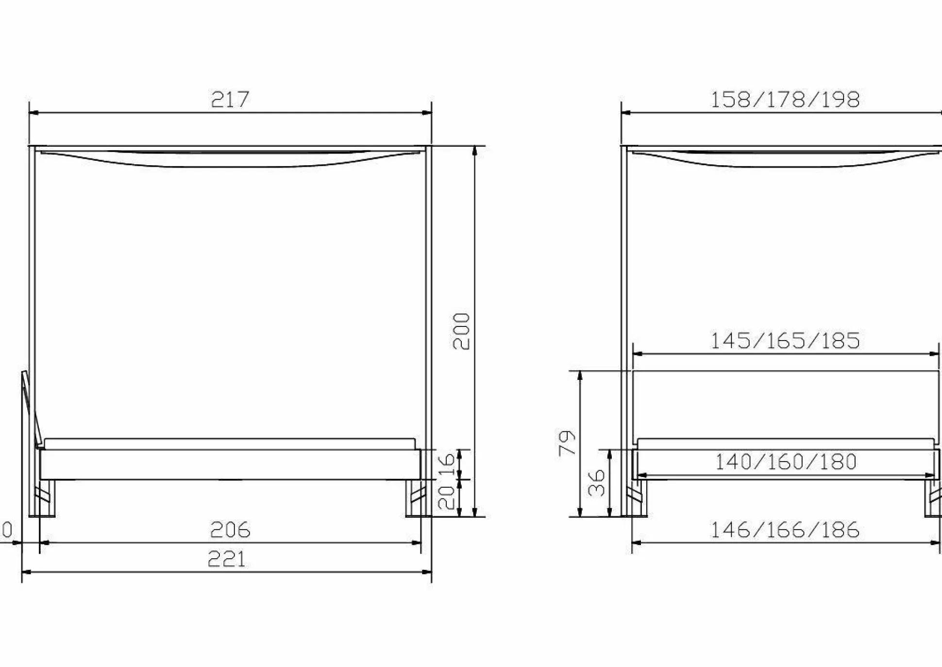 Holzbett HASENA CILUNA