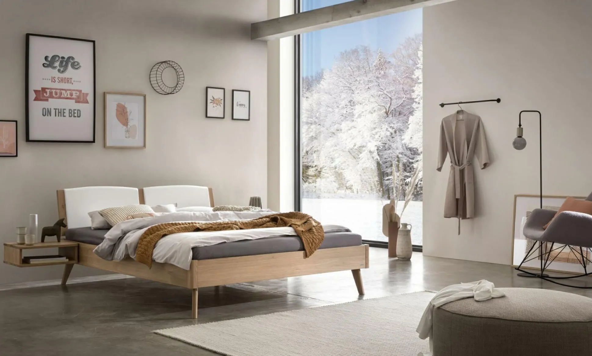 Holzbett HASENA FABRO