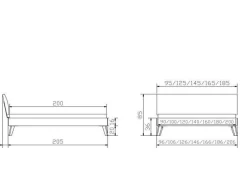 Holzbett HASENA PESARO