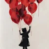Keilrahmenbild BALLON GIRL