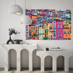 Keilrahmenbild COLORFUL World