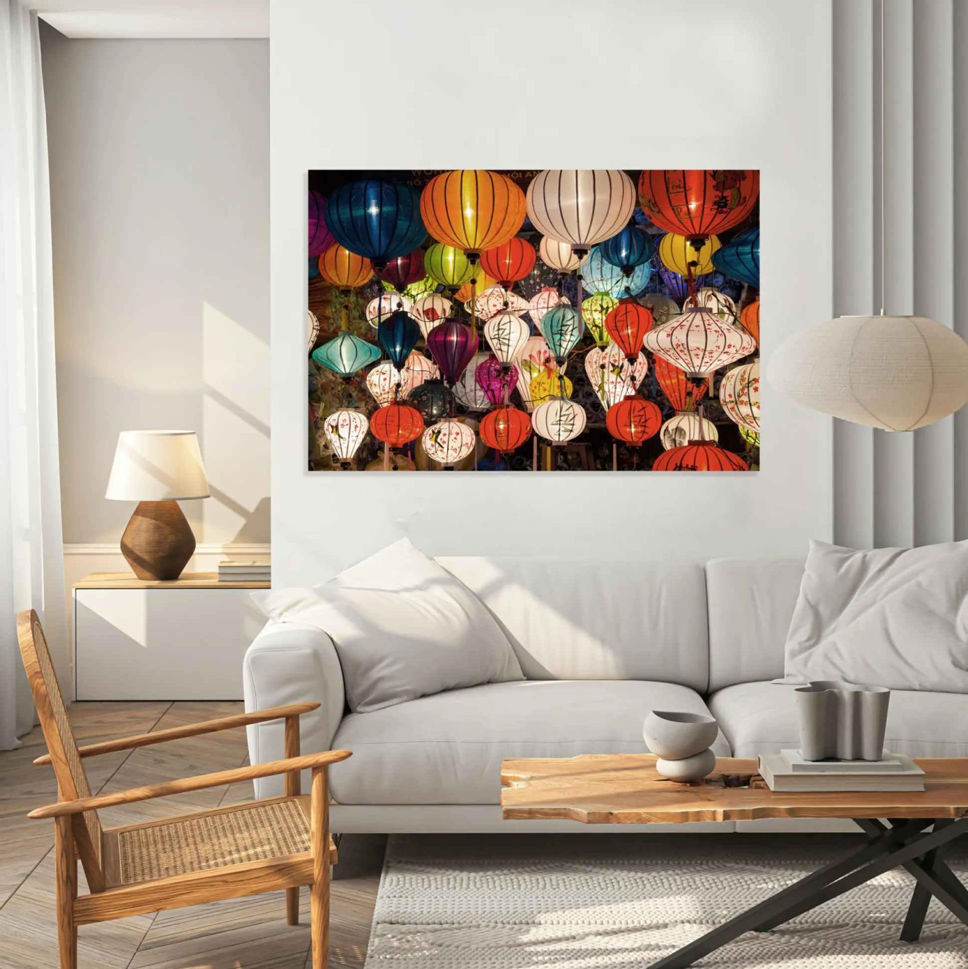 Keilrahmenbild COLORFUL World