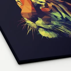 Keilrahmenbild COLOURFUL TIGER