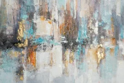 Keilrahmenbild FEUER UND EIS