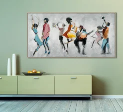 Keilrahmenbild FLOTTER TANZ