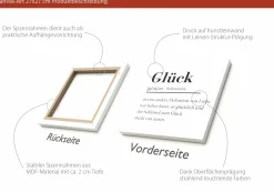 Keilrahmenbild GLÜCK