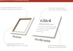 Keilrahmenbild GLÜCK