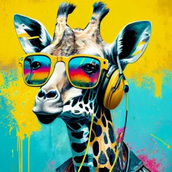 Keilrahmenbild HEADPHONES