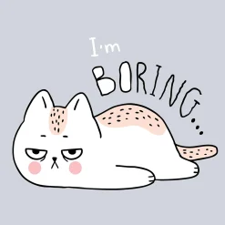 Keilrahmenbild I´M BORING