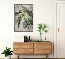 Keilrahmenbild PAPAGEIEN