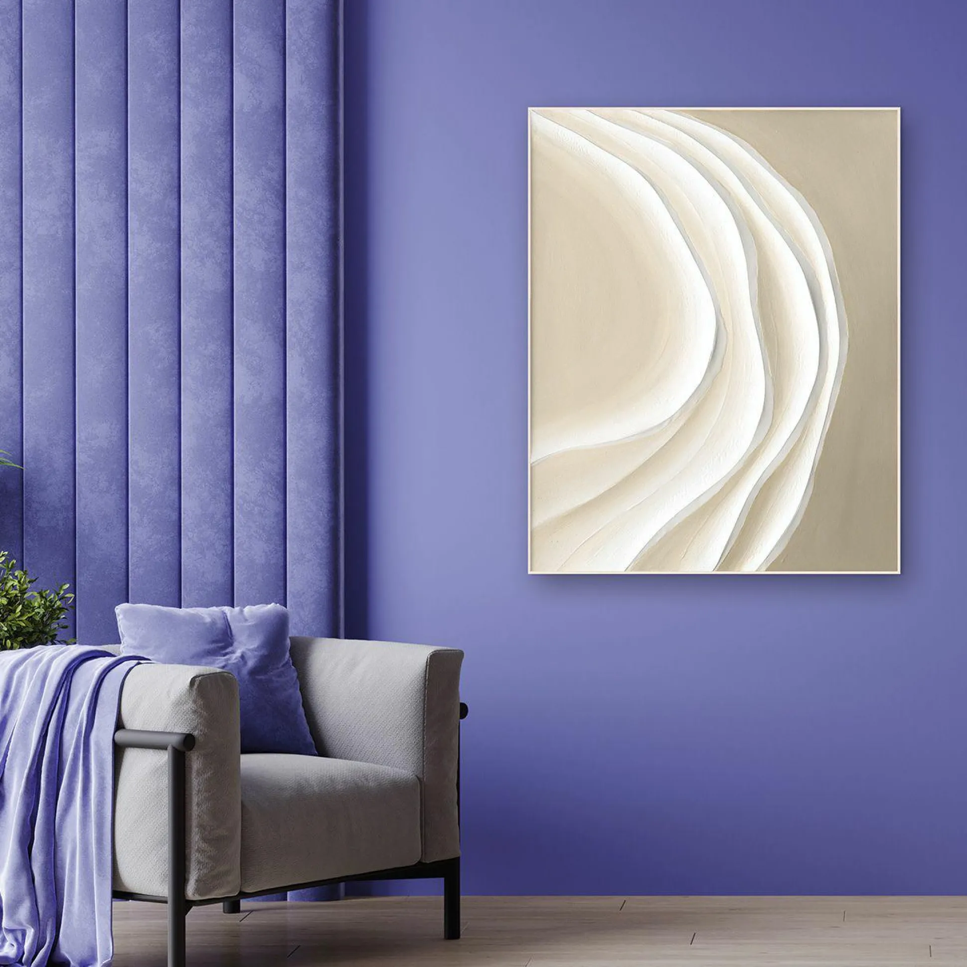 Keilrahmenbild SANDY WAVES