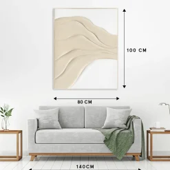 Keilrahmenbild SANDY WAVES