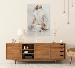 Keilrahmenbild SCHÖNE FRAU