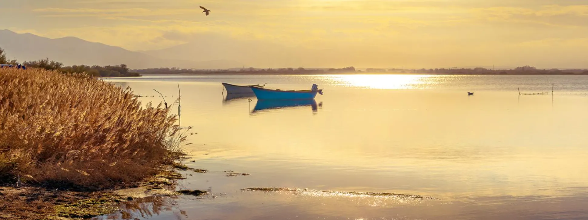 Keilrahmenbild SUNSHINE LAKE
