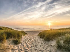 Keilrahmenbild WEG ZUM STRAND