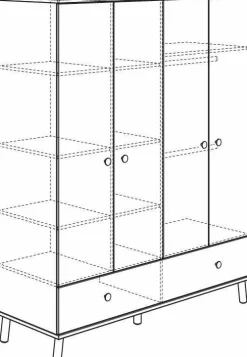 Kleiderschrank PAIDI YLVIE