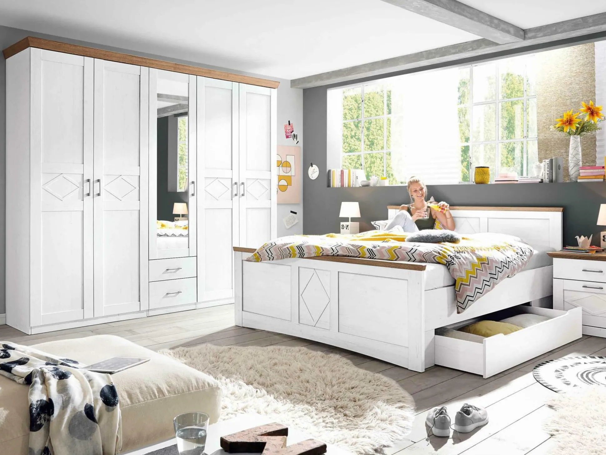 Kleiderschrank vito Country