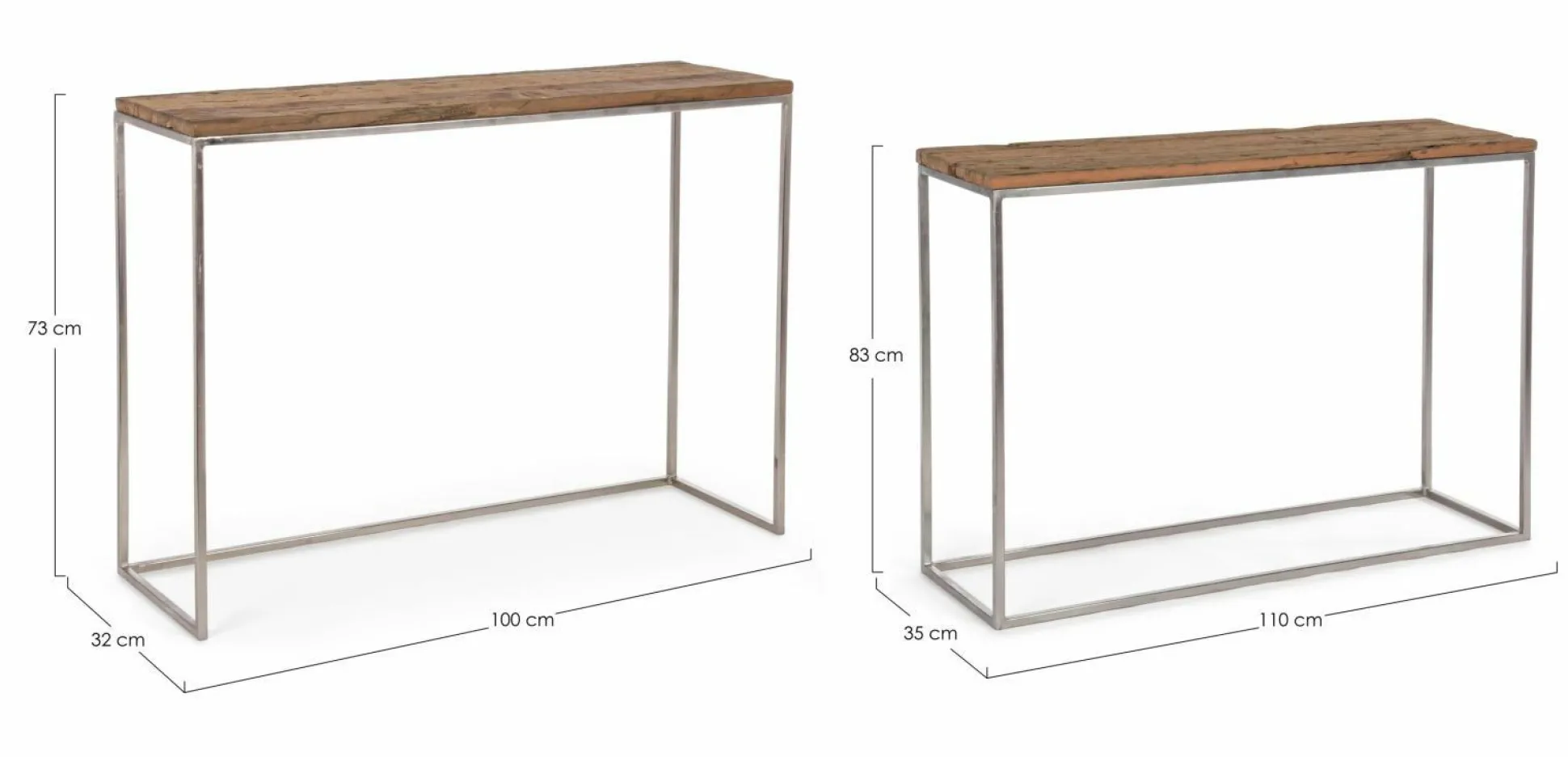 Konsolentisch RAFTER 2er Set