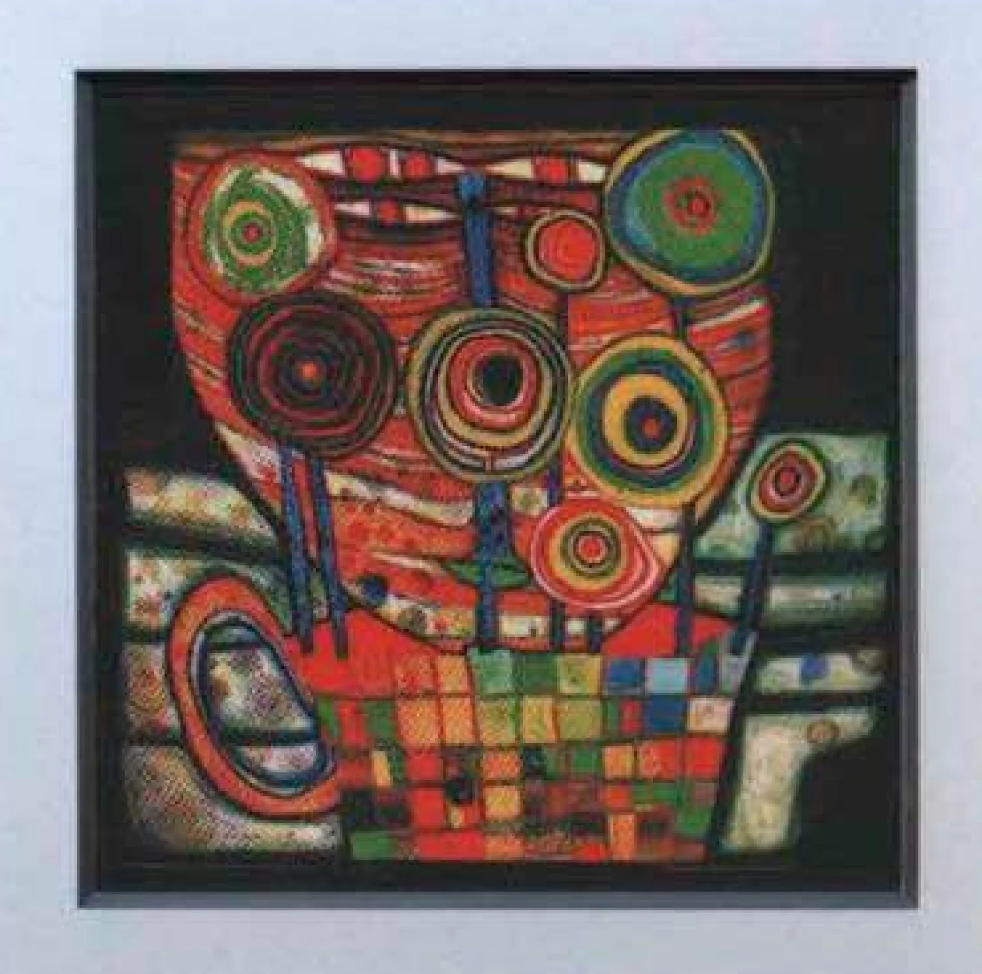 Kunstdruck HUNDERTWASSER