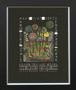 Kunstdruck HUNDERTWASSER