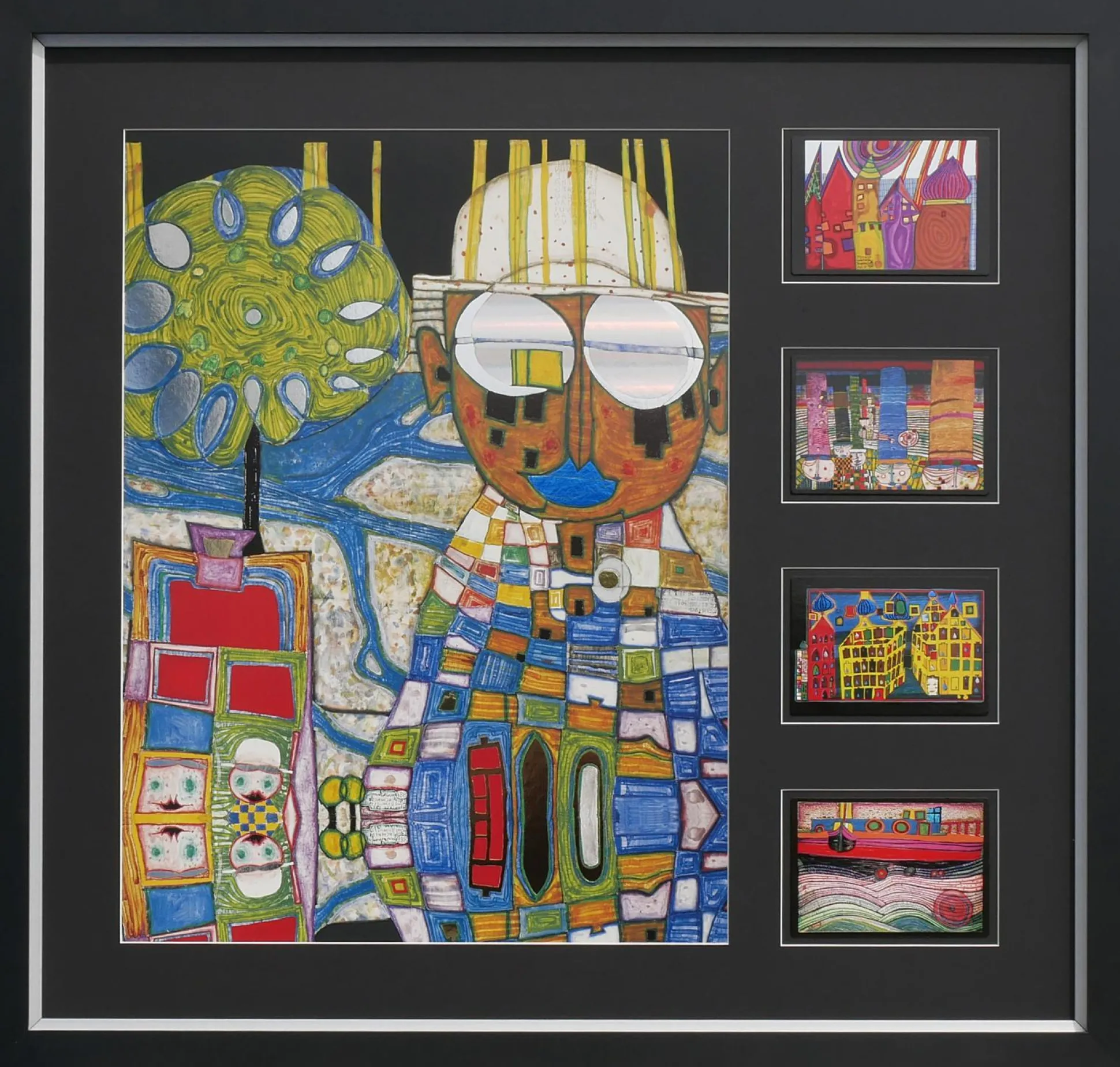 Kunstdruck HUNDERTWASSER