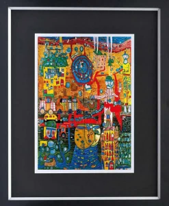 Kunstdruck HUNDERTWASSER