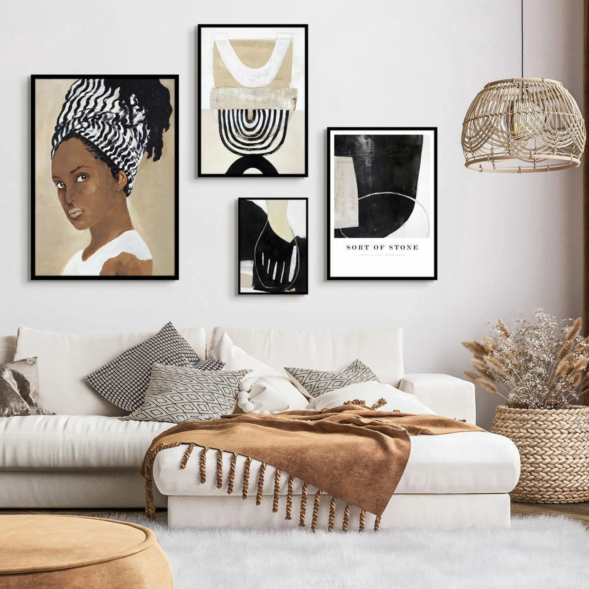 Kunstdruck SORT OF STONE