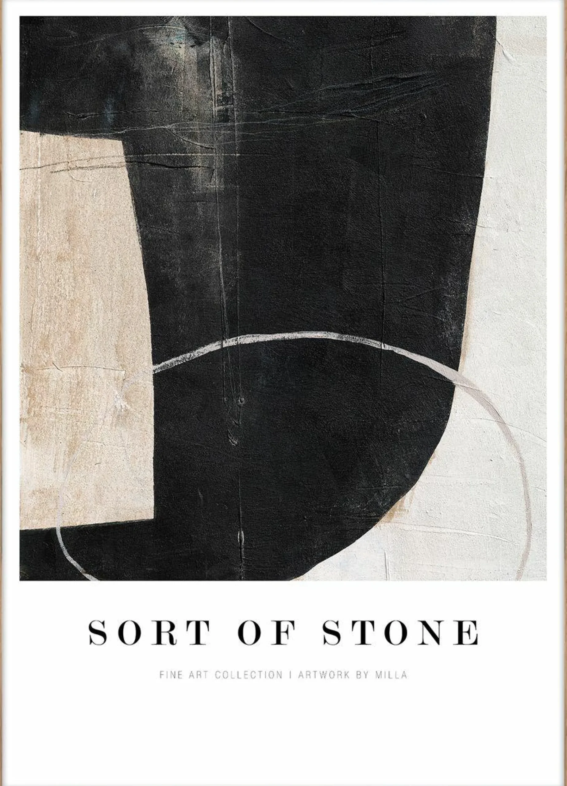 Kunstdruck SORT OF STONE