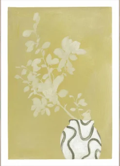 Kunstdruck VANILLA YELLOW