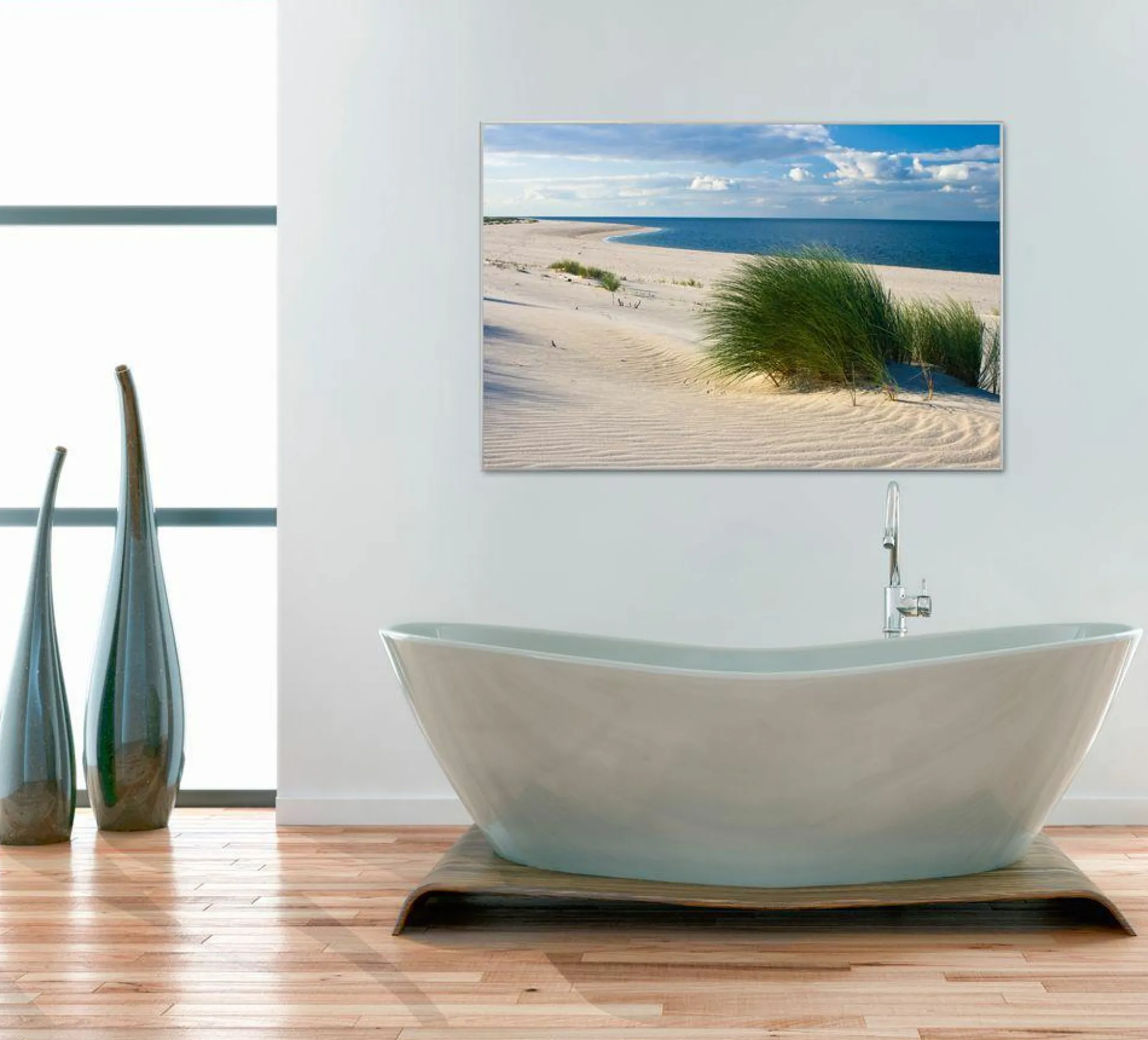 Leinwandbild STRAND DÜNENGRAS