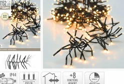 Lichterkette BLACK CLUSTER LED