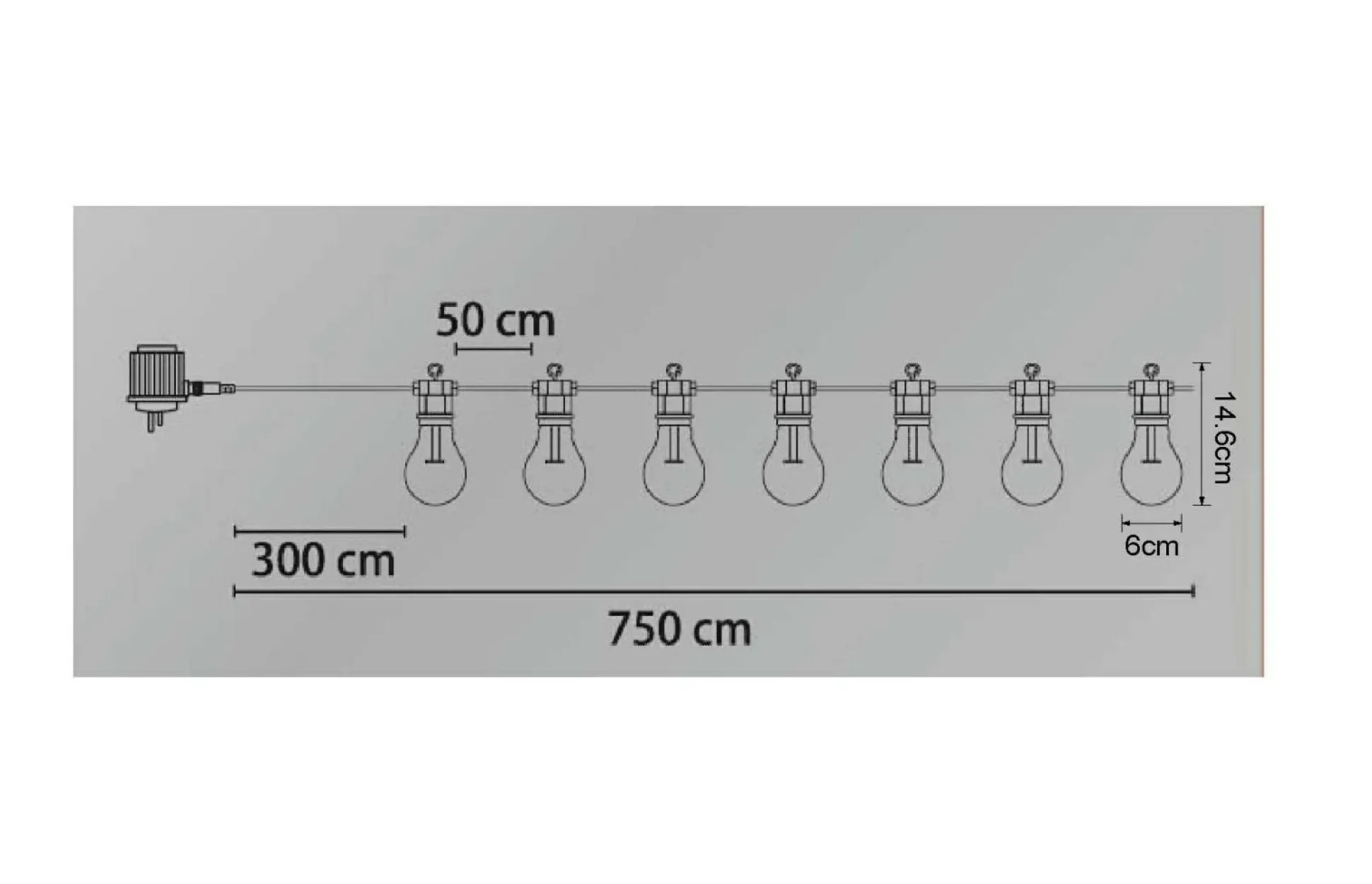 Lichterkette LED NIRVANA
