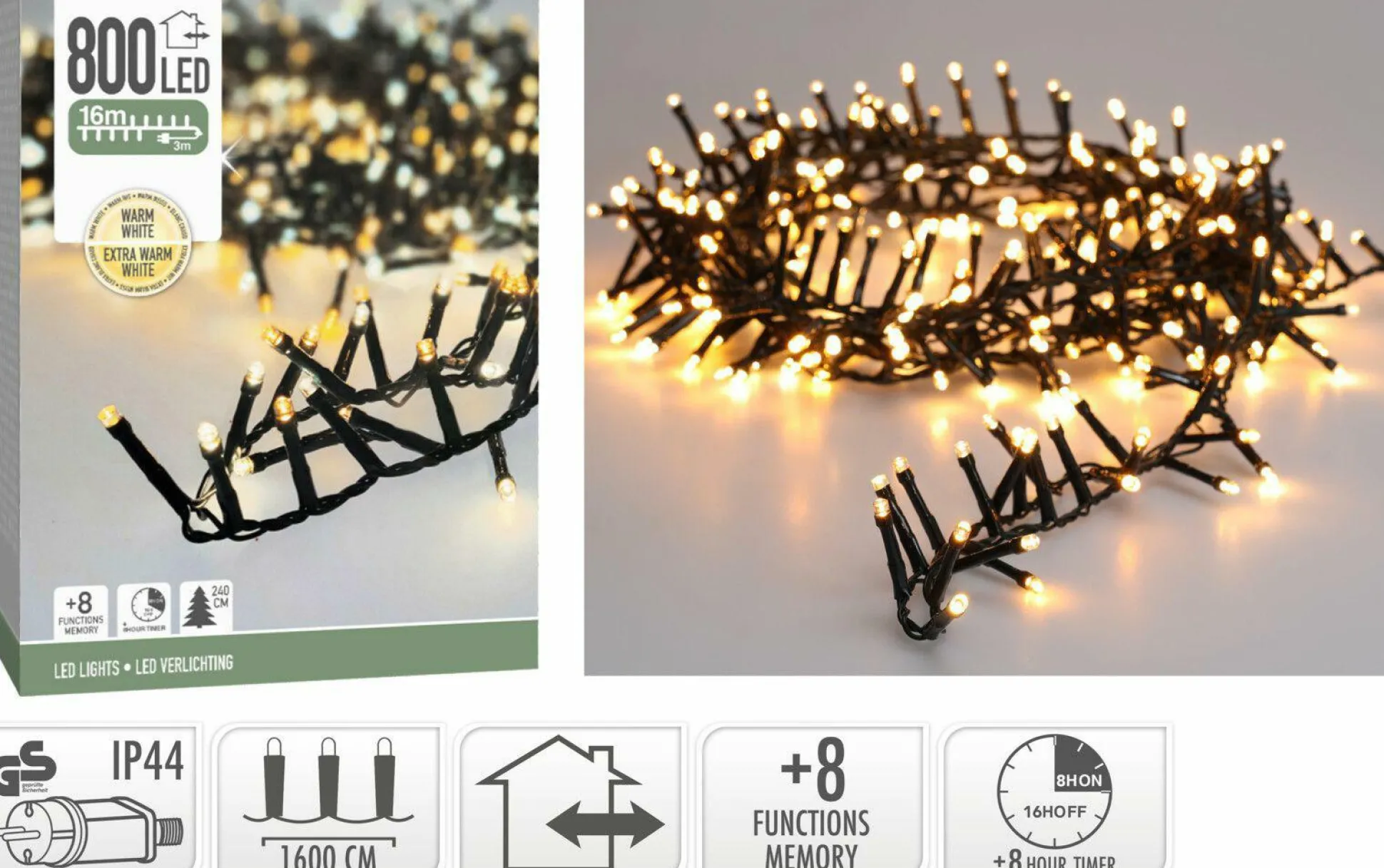 Lichterkette MICRO CLUSTER LED