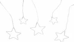 Lichtervorhang Sterne LED