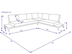 Lounge-Set ELEGANCE 3-tlg.