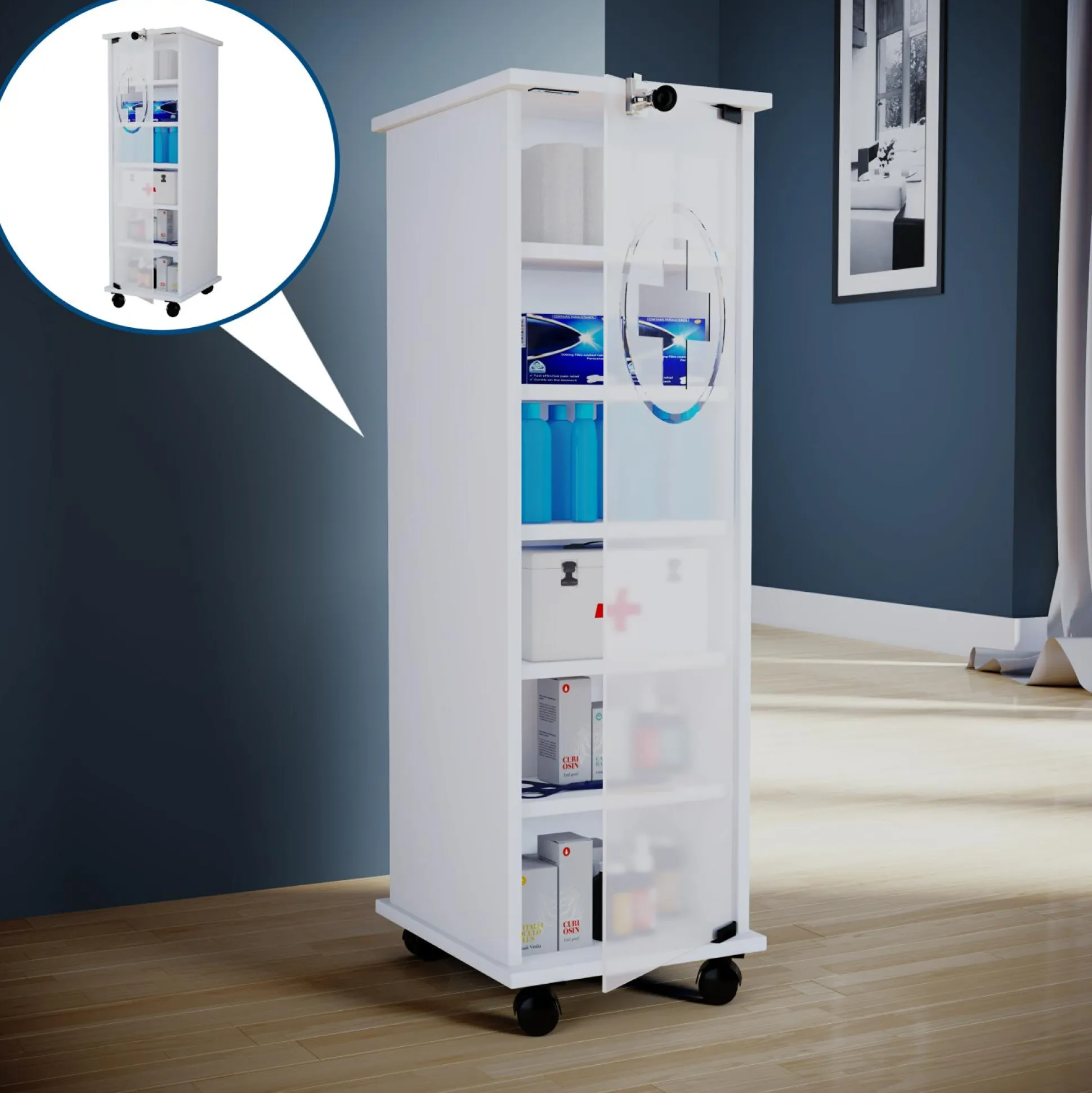 Medizinschrank NILASU