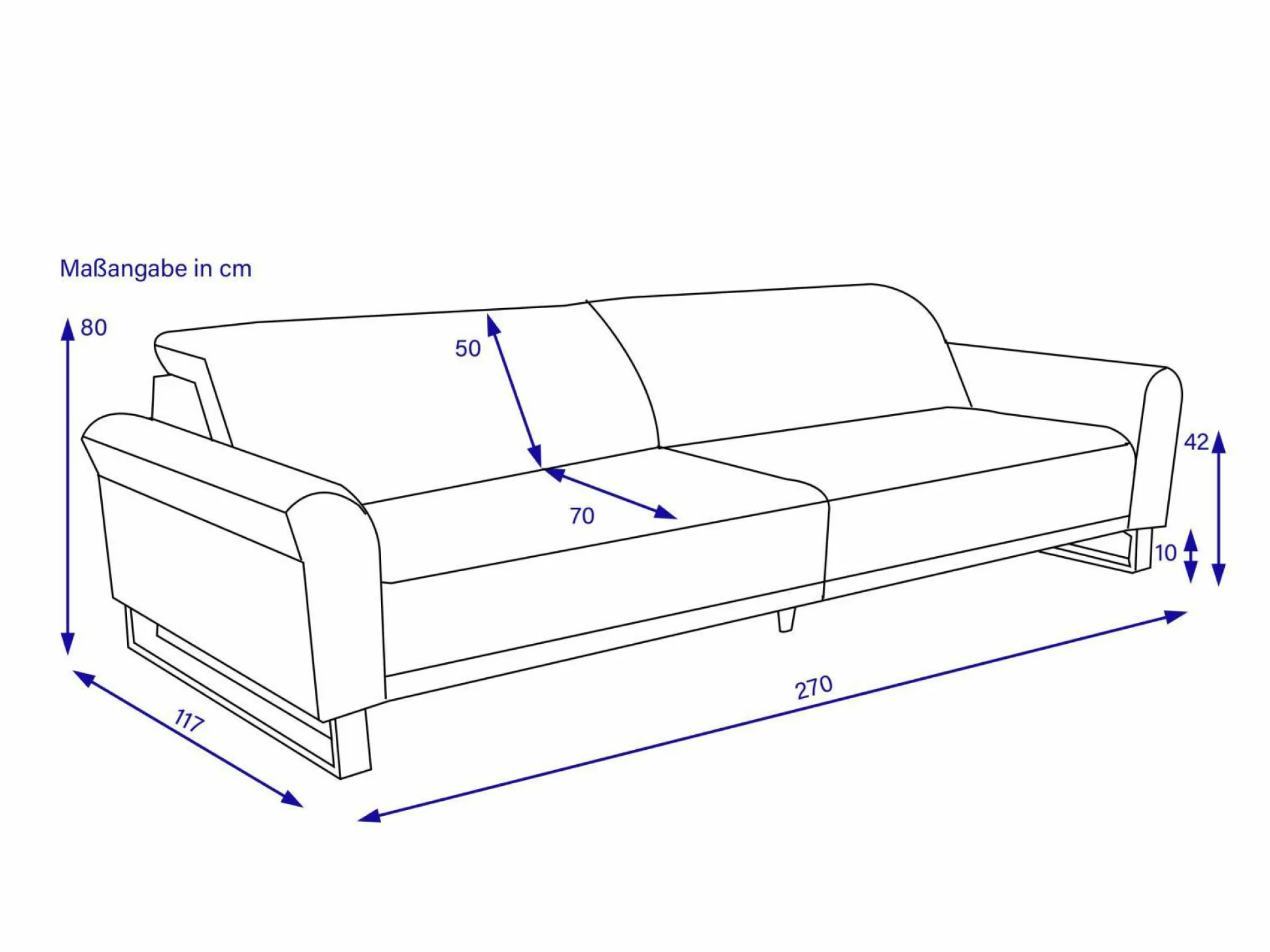 Megasofa SANSIBAR SKEDA