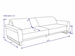Megasofa SANSIBAR SKEDA