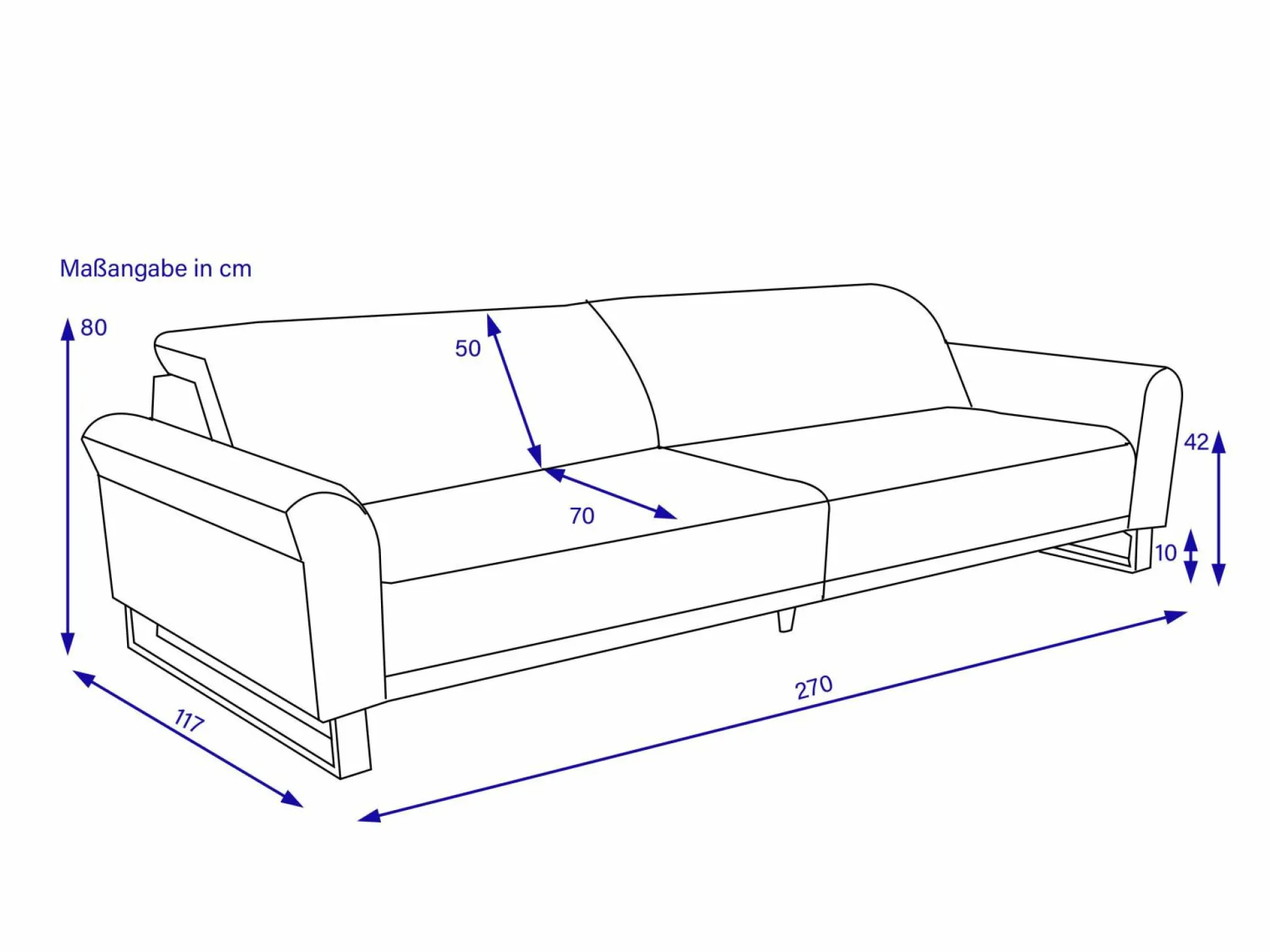 Megasofa SANSIBAR SKEDA
