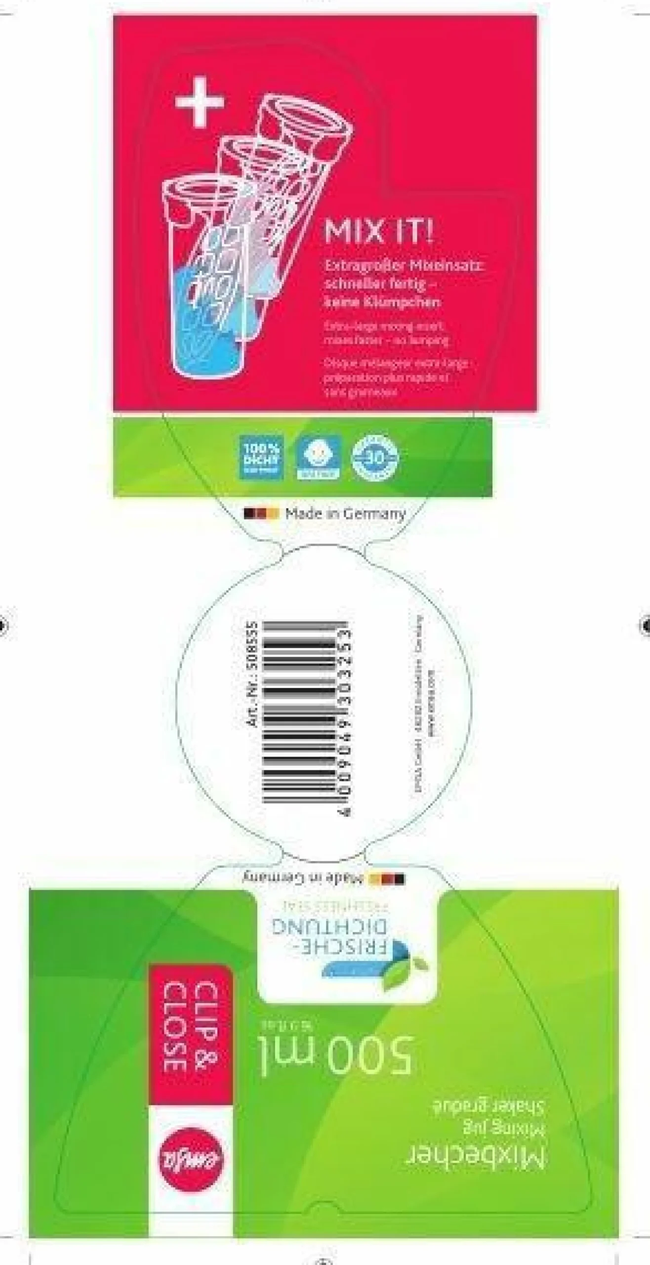 Mixbecher CLIP & CLOSE