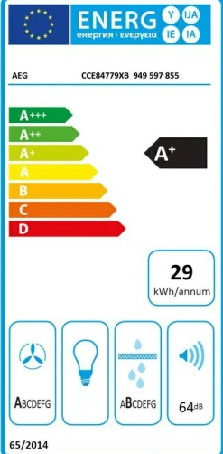 Muldenlüfter AEG CCE84779XB