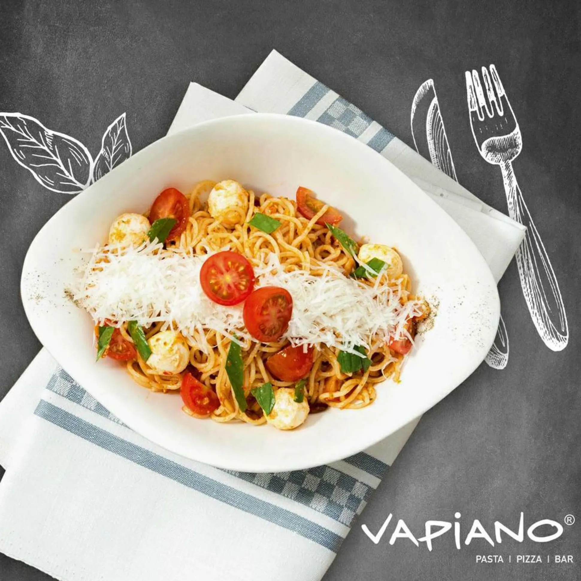 Pastaschalen-Set VAPIANO