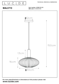 Pendelleuchte MALOTO