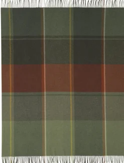 Plaid CASHMERE grün