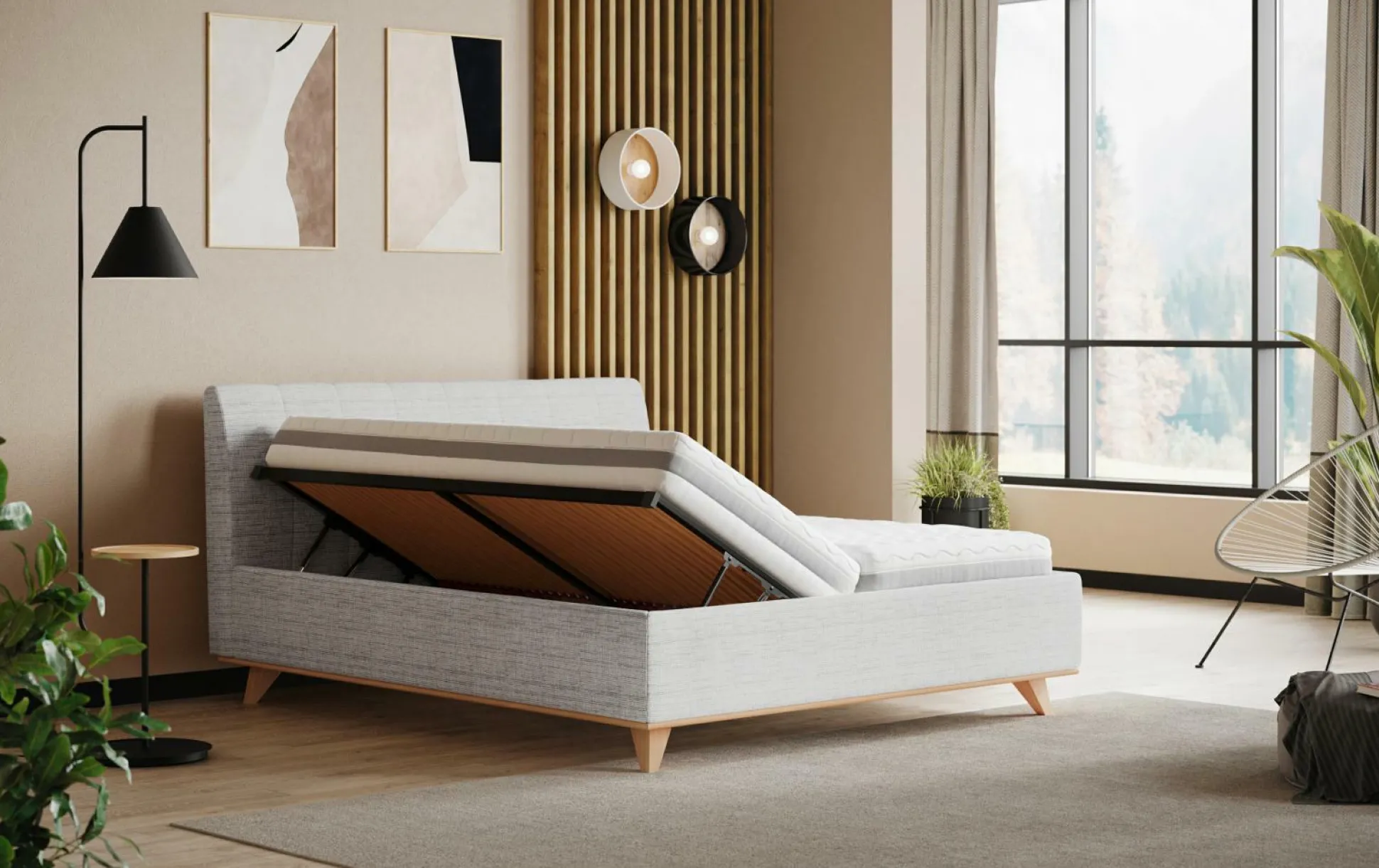 Polsterbett vito NIVORA