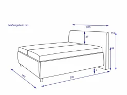 Polsterbett vito PALLAS