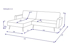 Polsterecke HARPER HAMADAN