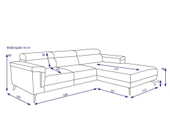 Polsterecke HARPER IMOLA