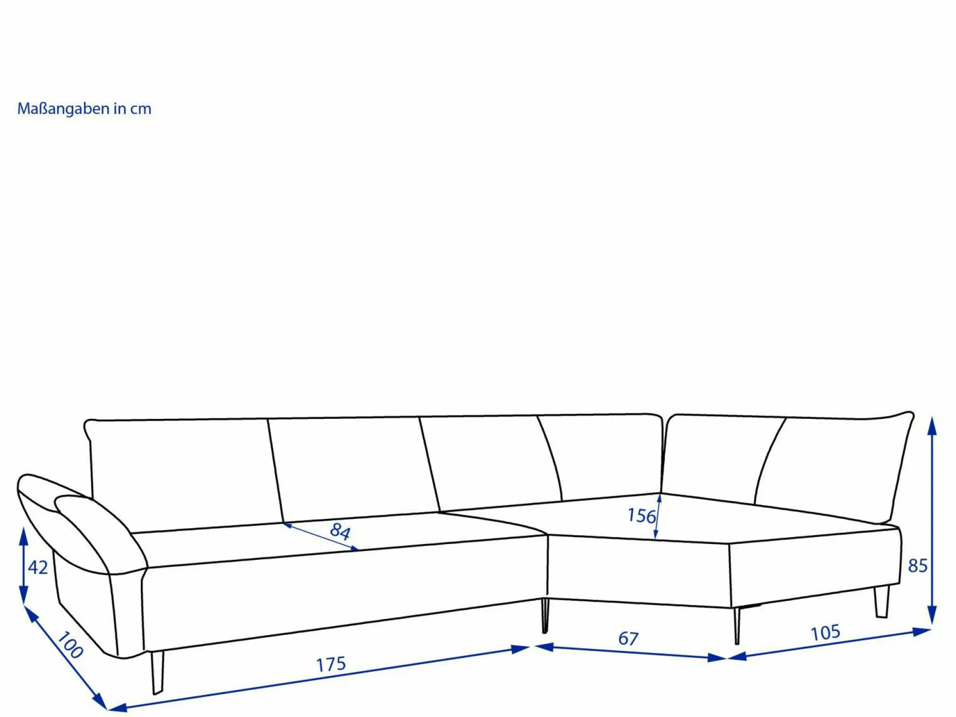 Polsterecke Sofamanufaktur 16660 BOONIE